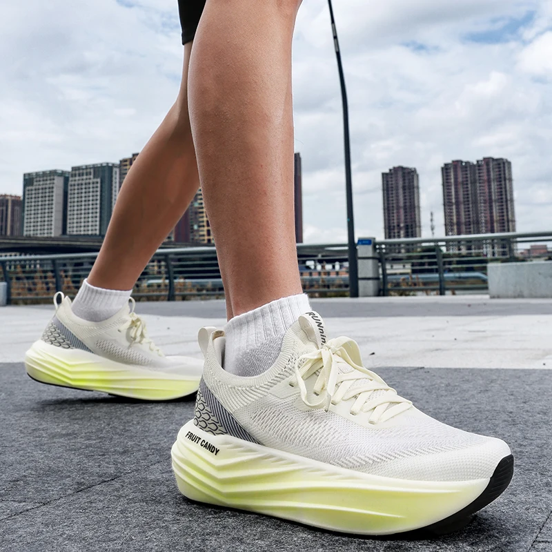 أحذية رياضية رجالية فاخرة - مدرب كاجوال مسامي، أحذية جري عصرية وأحذية تنس بدون كعب للرجال