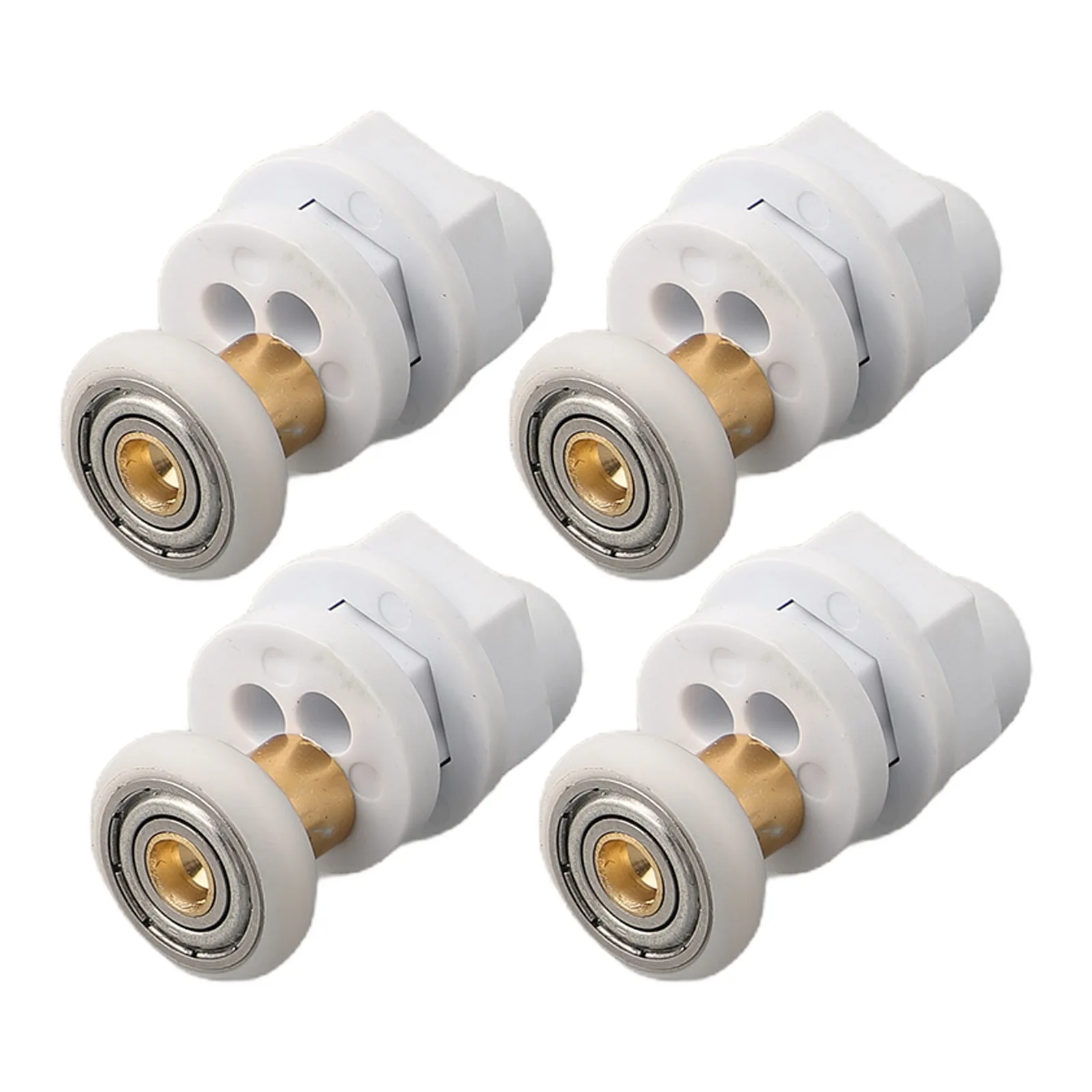 Shower Door Rollers Easy Clean and Quick Release Suitable for Most Steam Cabin Enclosures 19mm 29mm Wheel Diameter