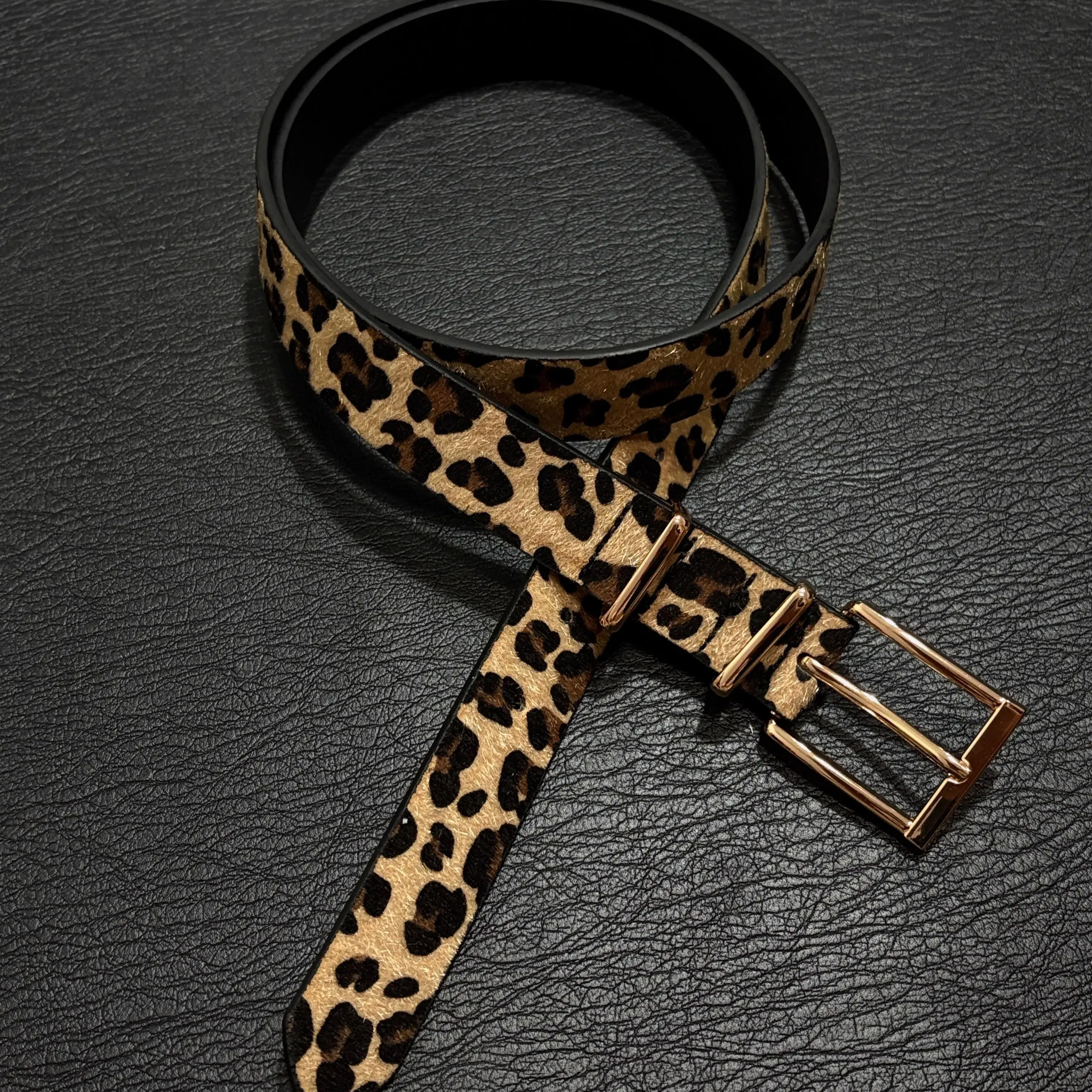 

Мужской и женский винтажный корсет из искусственной кожи с леопардовым принтом, женское пальто с поясом, платье с поясом, широкий пояс J1801