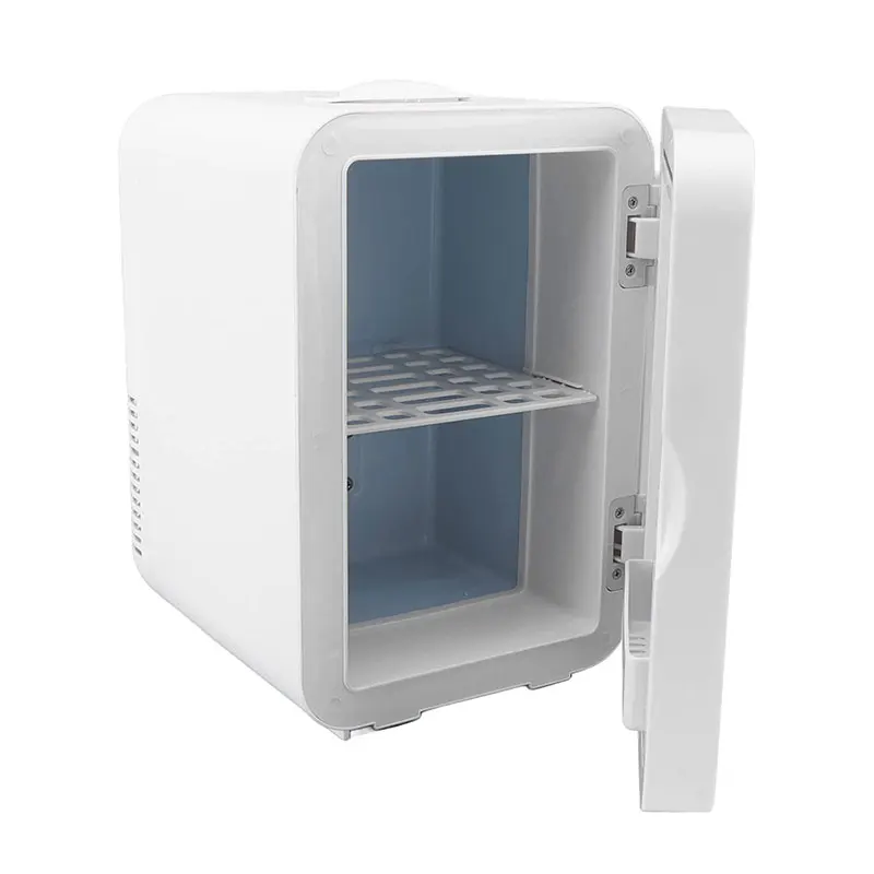 2025 Premium Frigo portatile per la cura della pelle da 4 litri - Mini frigorifero cosmetico AC/DC con specchio LED
