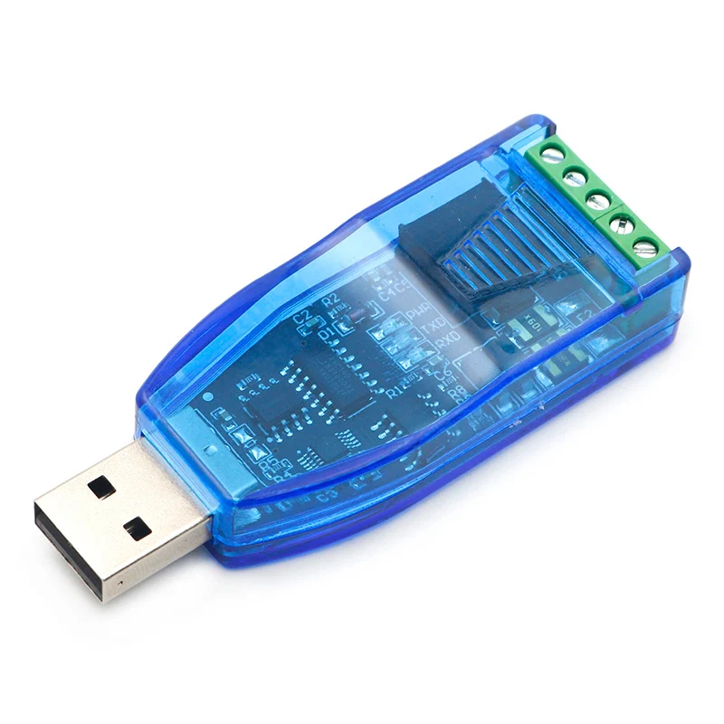 USB to RS485 communication module Isolated industrial grade short circuit protection Automatic stream CH340E TVS protection