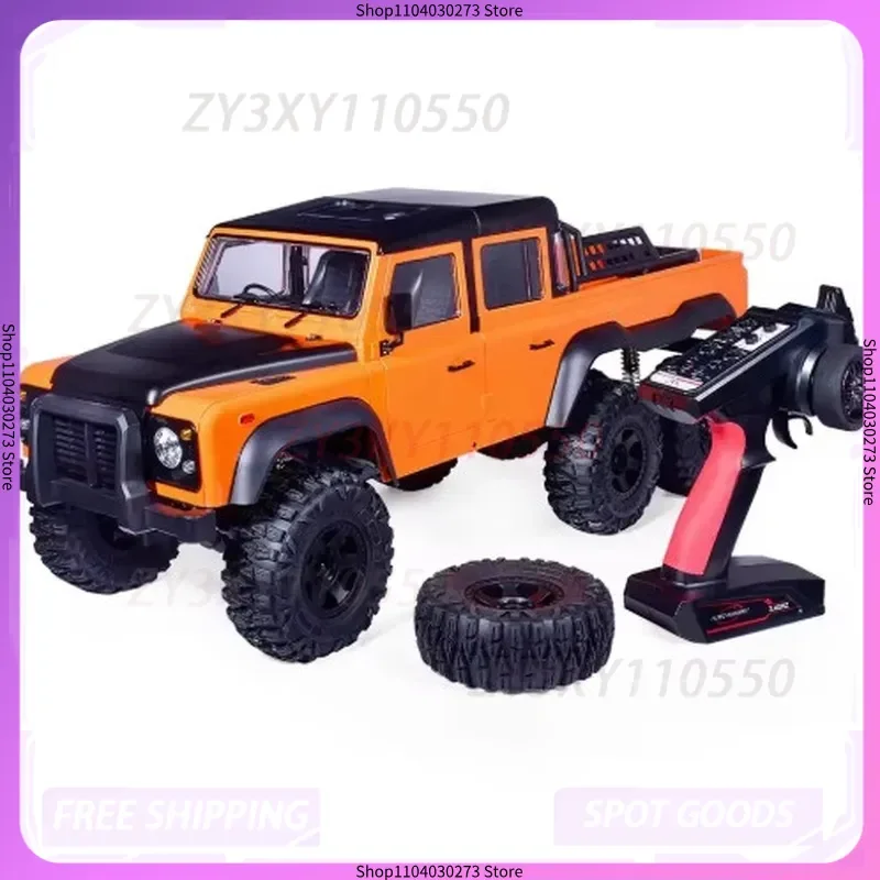 1: 10 Axx6 coche de escalada con tracción en las seis ruedas bloqueo diferencial de alta y baja velocidad 6x6 vehículo todoterreno coche de Control remoto Rc niño juguete para regalo