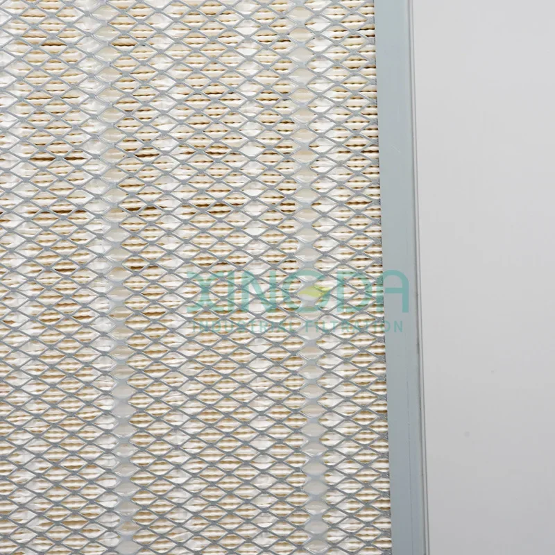 Flat Dust Removal Filter Cartridge Air Filter Cartridge Heterogeneous Dust Removal Filter Element Polyester Fiber Washable