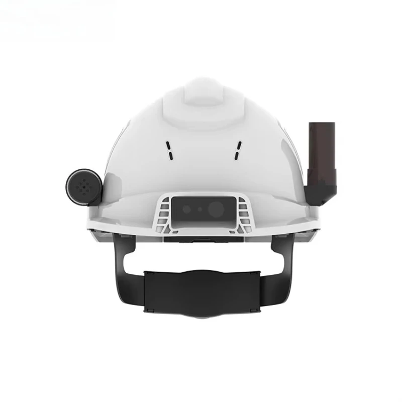 

Smart Safety Helmet WhiteHard Hat with Light & 5G Live Camera