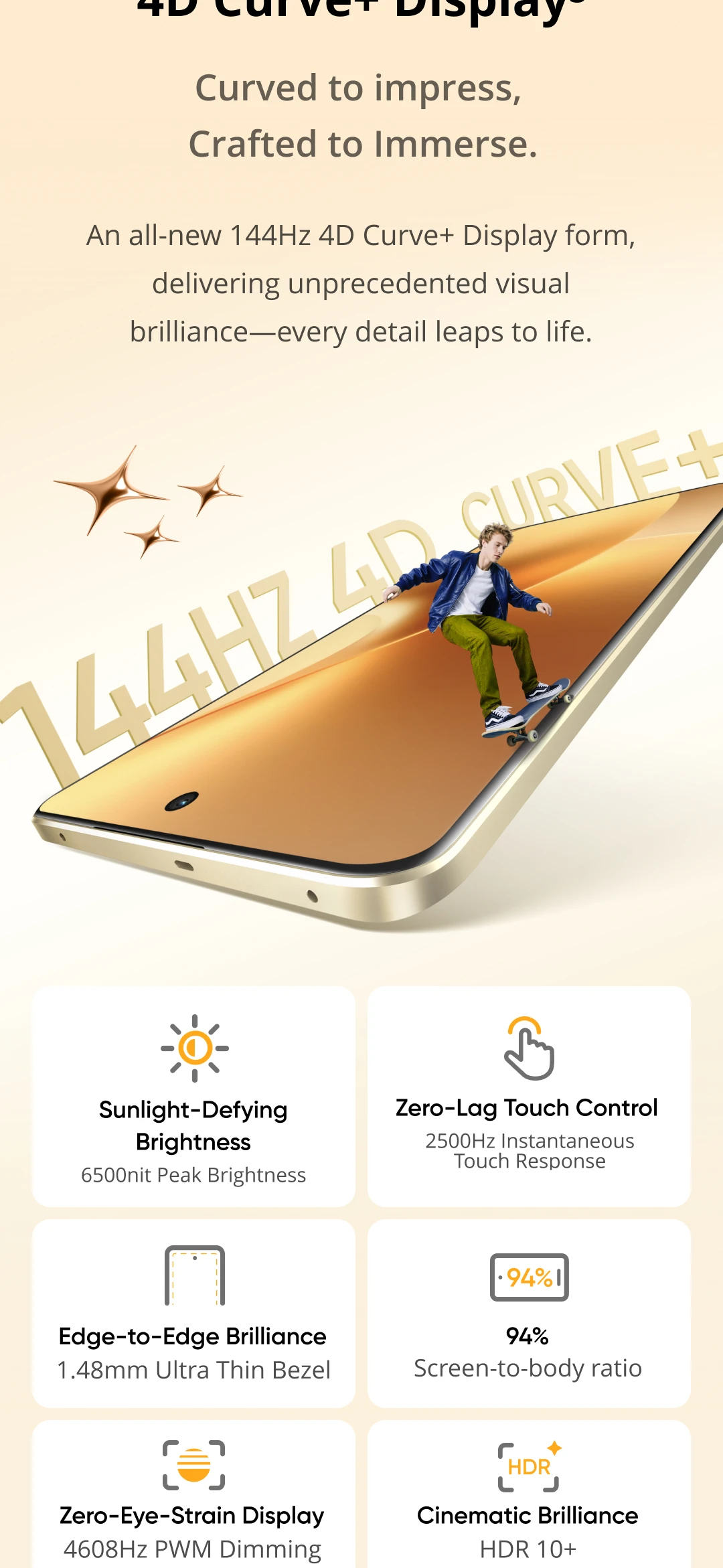realme 15 Pro 5G Smartphone Qualcomm Snapdragon 7 Gen 4 Chipset 7000mAh Titan Battery 80W Ultra Charge 360° All-sense NFC