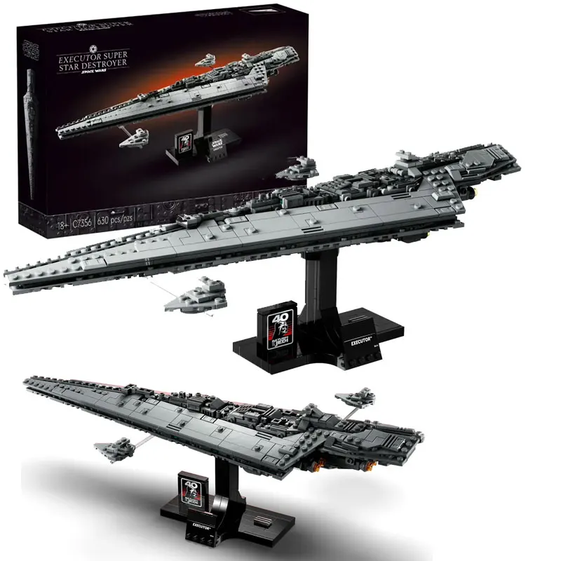 

630PCS Executor Super Star Destroyer Building Blocks MOC Assemble Bricks Spaceship Toy Gift For Children Adult