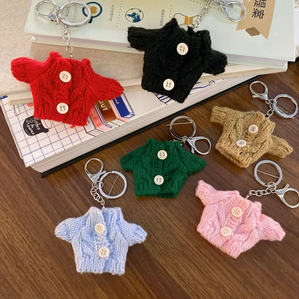 

Мини-шерстяной свитер, брелок, одежда, аксессуары для куклы эльфа, вязаный рождественский витой кулон «Любовь», уникальный сувенирный подарок