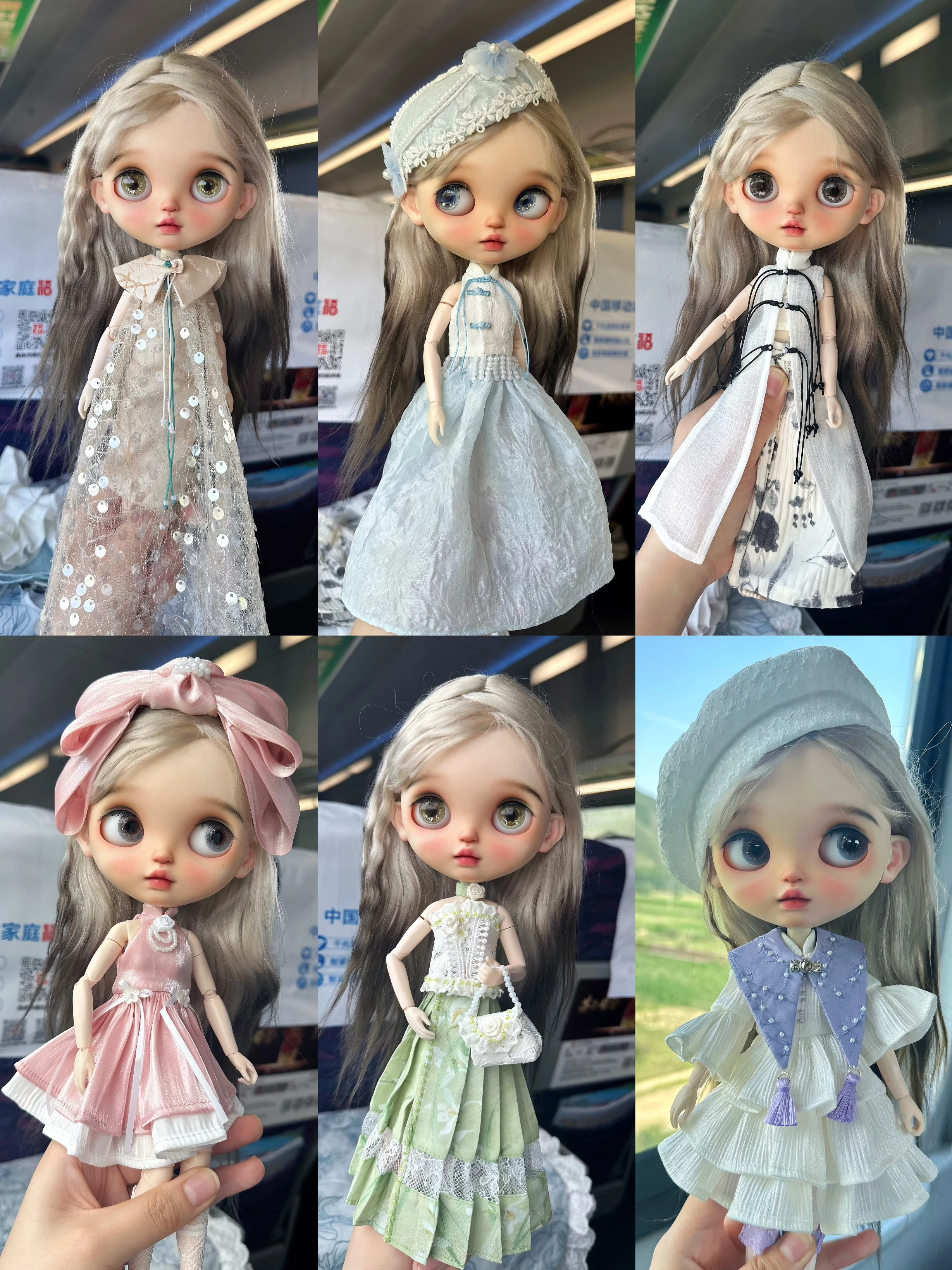 Dula Doll Clothes Dress 24 solar terms theme skirt Blythe Qbaby ob24 ob22 Azone Licca ICY JerryB Bjd Doll