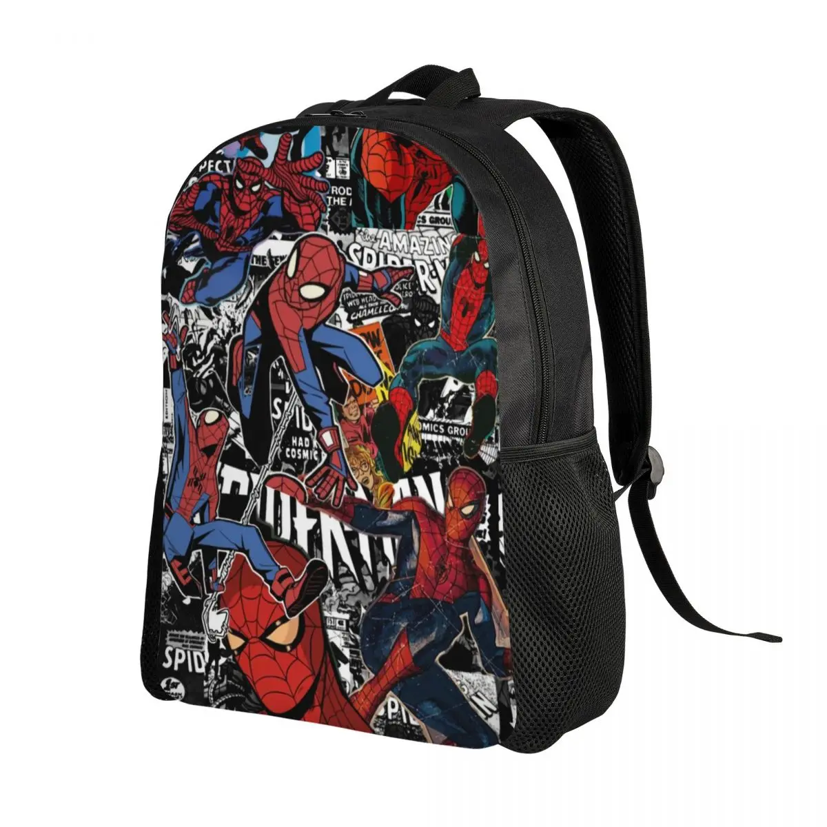 Custom Spider Man Collage Travel Backpack Men Women School Computer Bookbag College Student Daypack Bags