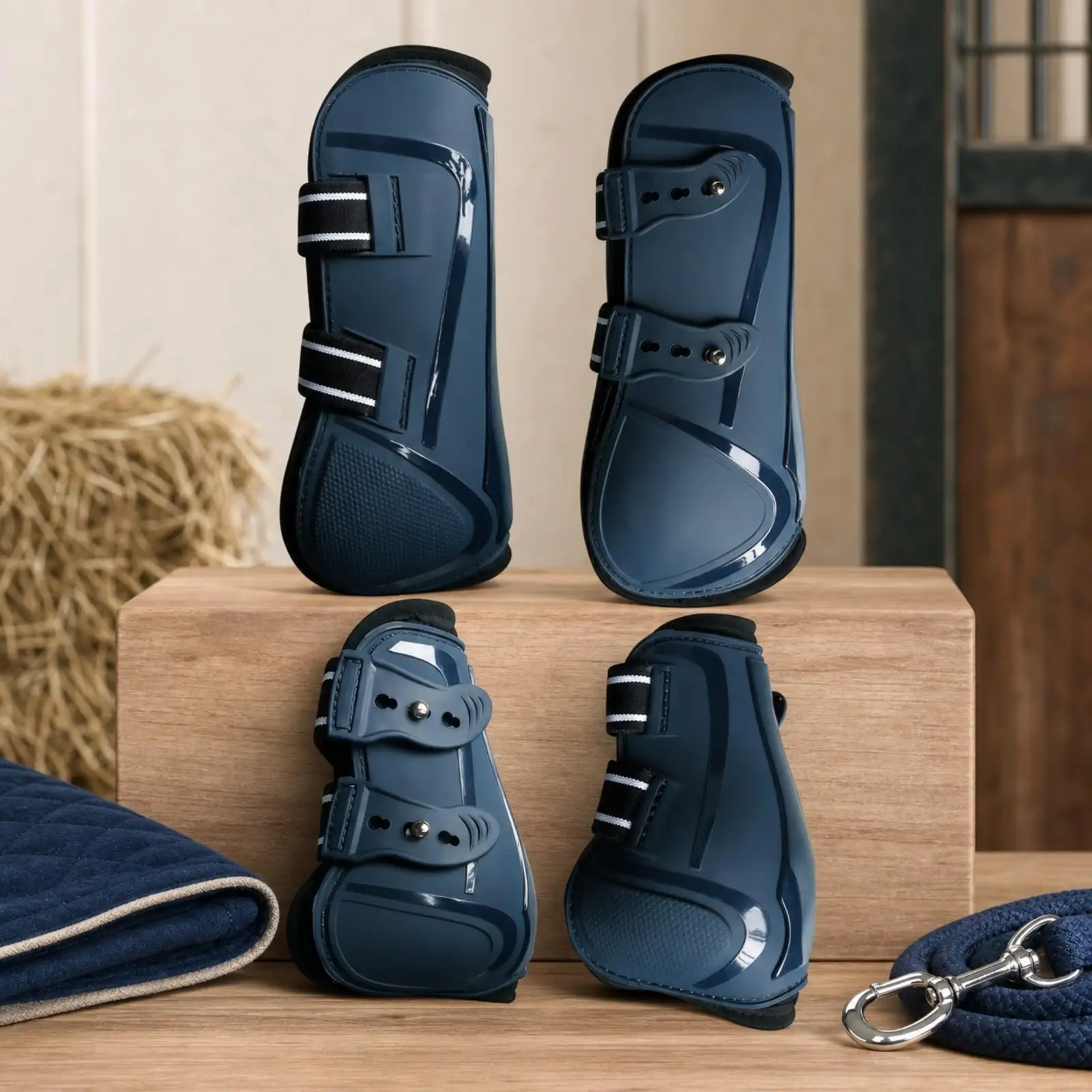 horse-leg-protection-boots-with-pu-shell-and-shock-absorbing-padding-for-equestrian-riding-training-and-competition-use