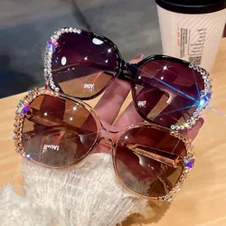 Luxury Brand Polarized Sunglasses Women Sunglasses UV400 Protection Fashion Sunglasses with Rhinestone Sun Glasses Female Glass