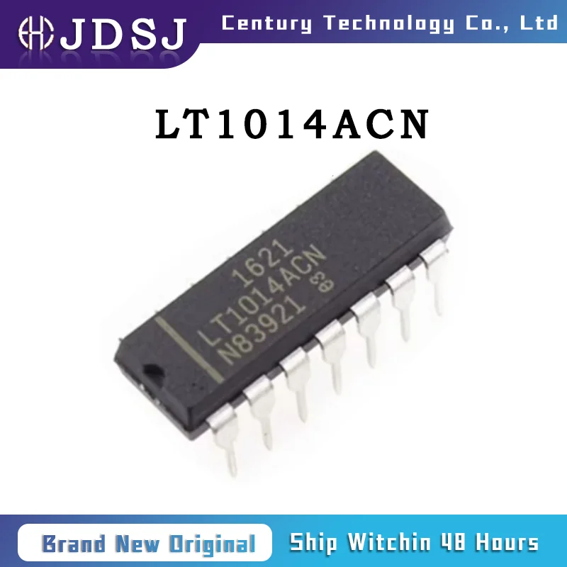 10PCS/50PCS/100PCS 100% NEW LT1014 LT1014ACN DIP14 CHIP