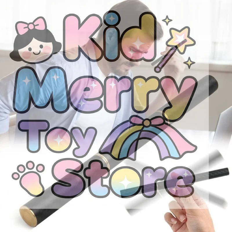 EDC Fidget Spinner Fidget jouets soulagement du Stress pour adultes magnétique métal Fiber de carbone trois sections bâton rotatif cadeau créatif