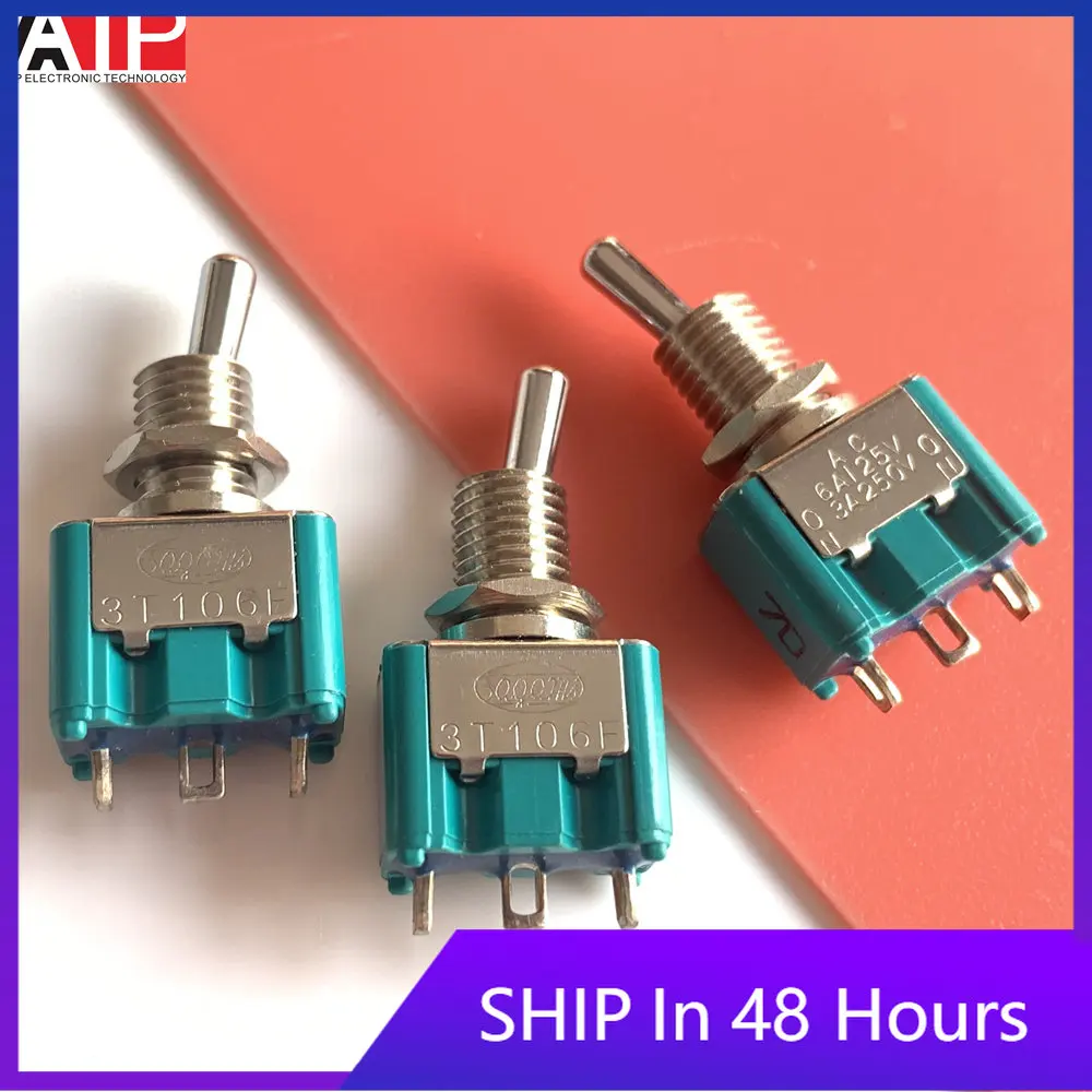 1PCS original imported spot 3T106F 2 gear self recovery switch 3TS106F button switch genuine welcome to consult and order.