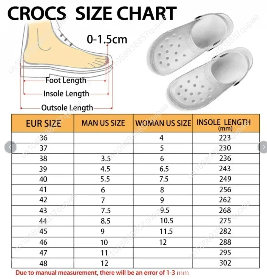 Fashion Women's Clogs Slippers Hole Shoes Summer Outdoor Autism Awareness Design Casual Flat Walking Shoes Beach Adult Sandals