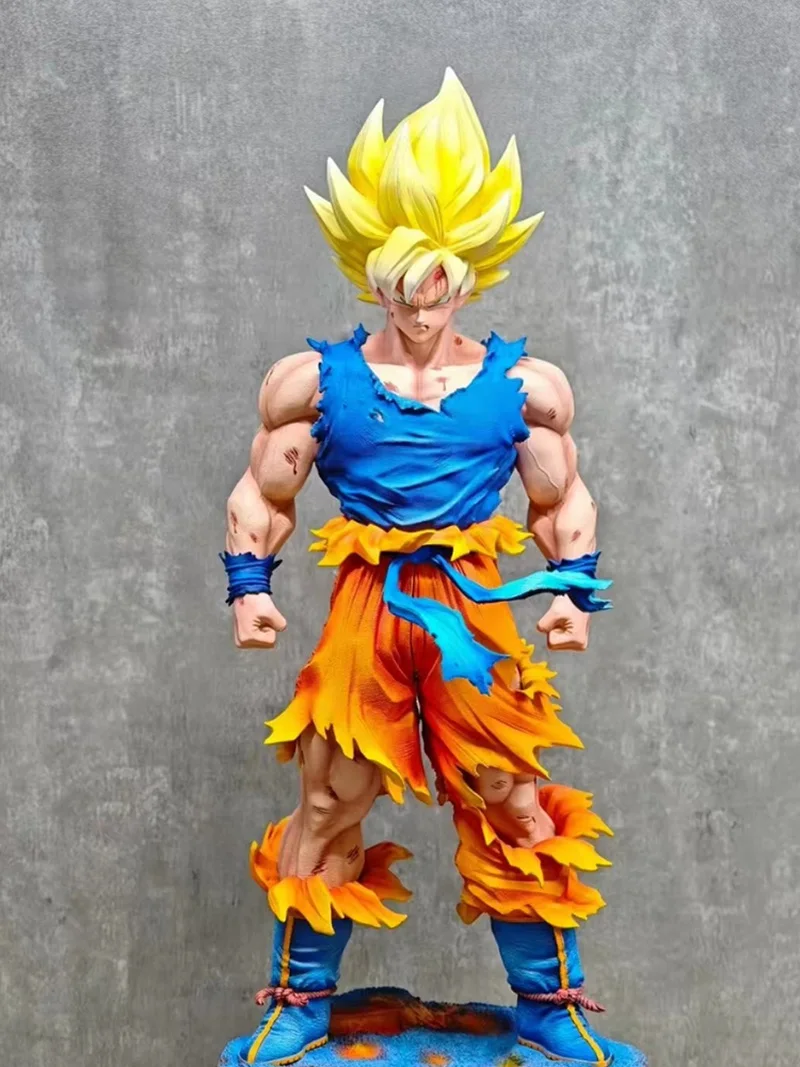 28 cm/11 pouces Dragon Ball personnage d'anime Super Saiyan Goku JMY Version PVC figurine modèle Statue décoration ornements jouet