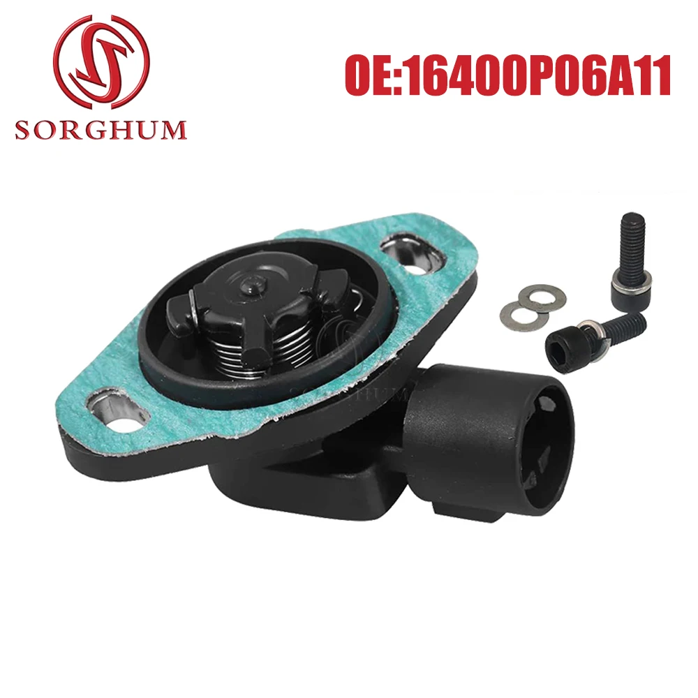 

SORGHUM Car 1988-2001 New TPS Throttle Position Sensor For Honda Accord CRV CRX Acura Integra Civic 16400P06A11 16400P06A11