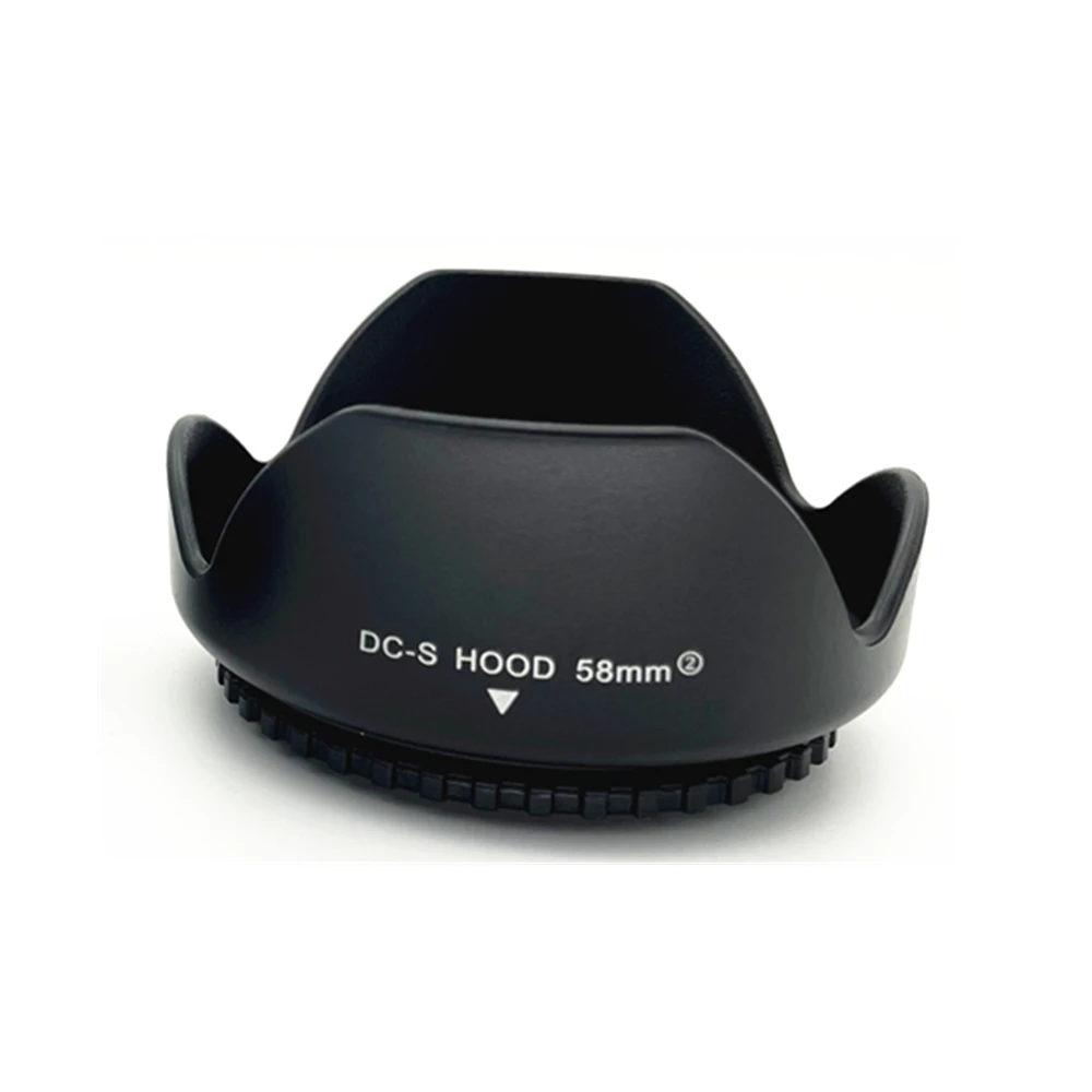 Reversible Petal Flower Screwed Camera Lens Hood for Canon Nikon Sony DSLR 49mm 52mm 55mm 58mm 62mm 67mm 72mm 77mm 82mm Crown