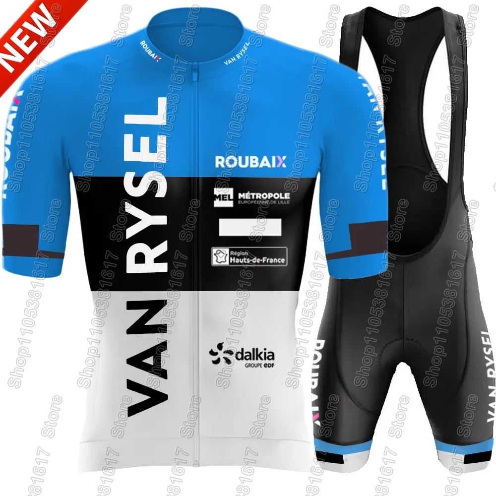 Conjunto de Jersey de Ciclismo Van Rysel - Roubaix 2026 de Estonia, Ropa de Ciclismo de Carretera, Camiseta y Pantalones Cortos de Ciclismo, Traje de Ciclismo MTB, Maillot