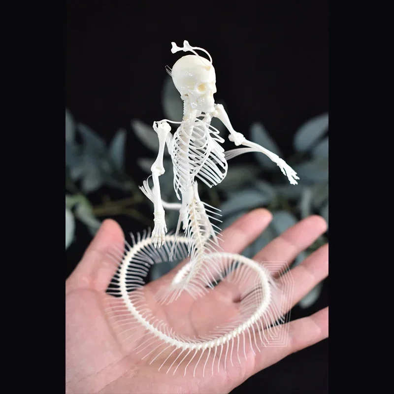 2117 Nuwa Diosa Mitológica, Escultura Artística de Calavera de Resina, Decoración Gótica Steampunk para el Hogar, Artesanía Ética, Exhibición Vintage para Altar, Hecho a Mano