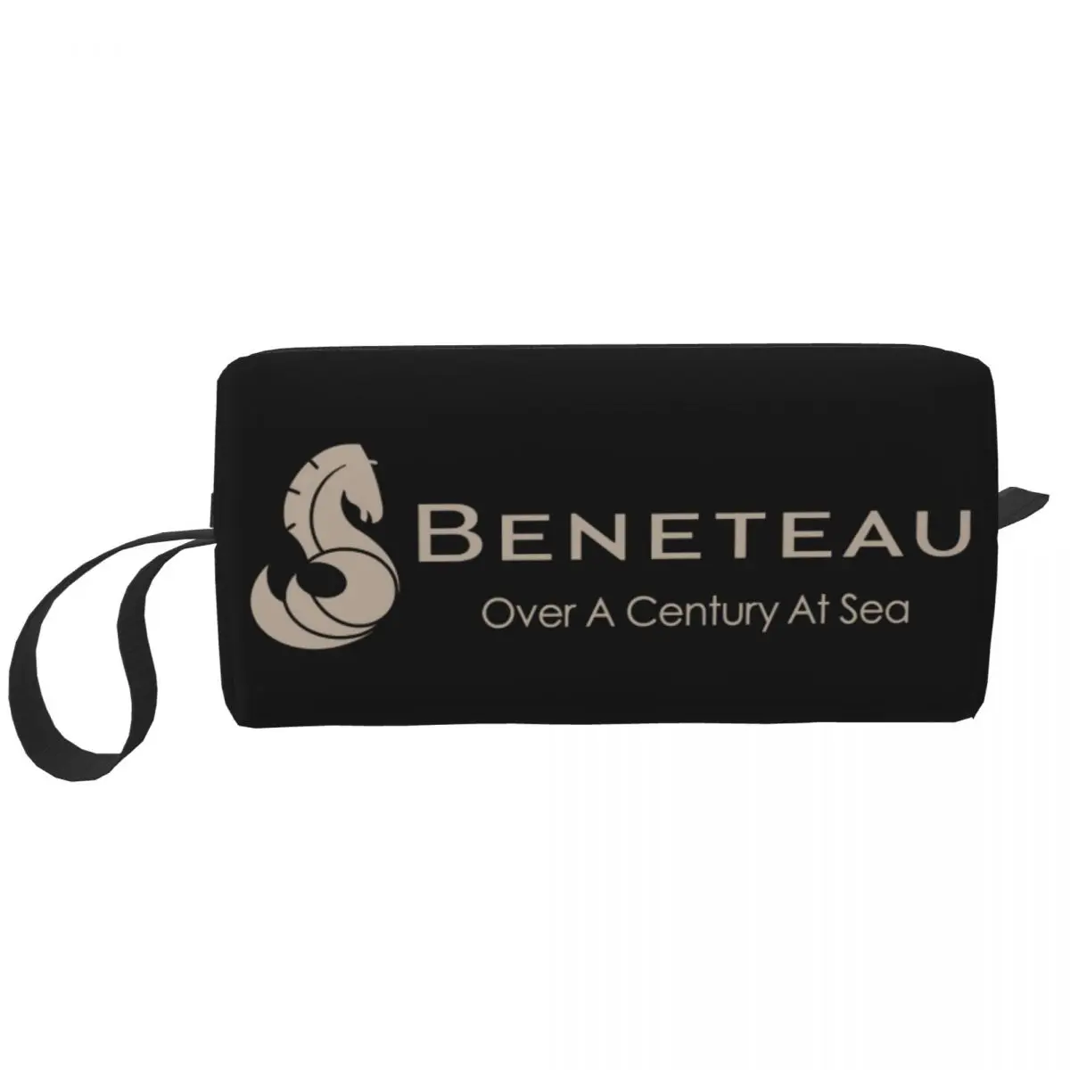 Beneteau กระเป๋าเครื่องสำอางสำหรับผู้หญิงลายเรือใบและเรือยอชท์กระเป๋าใส่เครื่องอาบน้ำกล่องจัดระเบียบเครื่องสำอางสำหรับเดินทาง