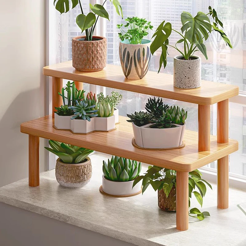 Corner Living Room Plant Shelves Narrow Display Pedastle Window Plant Stand Watering Balcony Soporte Para Plantas Decoration