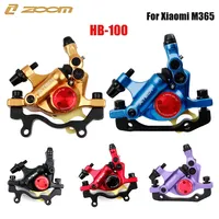 ZOOM XTECH HB100 hydraulic bicycle brakes Caliper Cable Pulling MTB Hydraulic bike zoom brake for Xiaomi M365 Electric Scooter