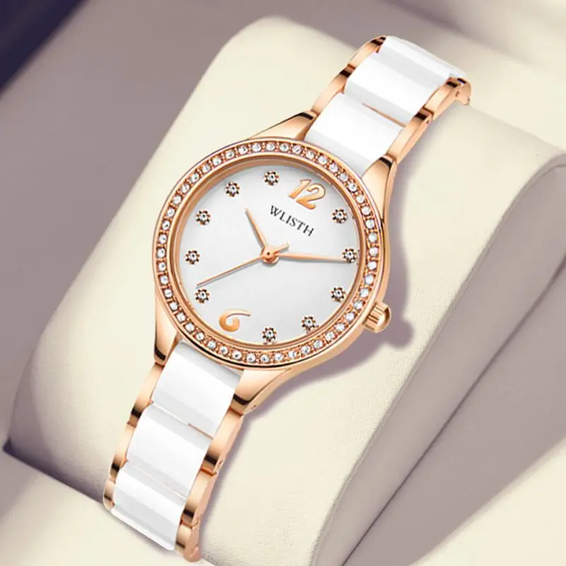 

Swiss-Style *Women’s Quartz Watch, Fashion Diamond-Accented Wristwatch, Cross-Border Hot-Selling Model for Students
