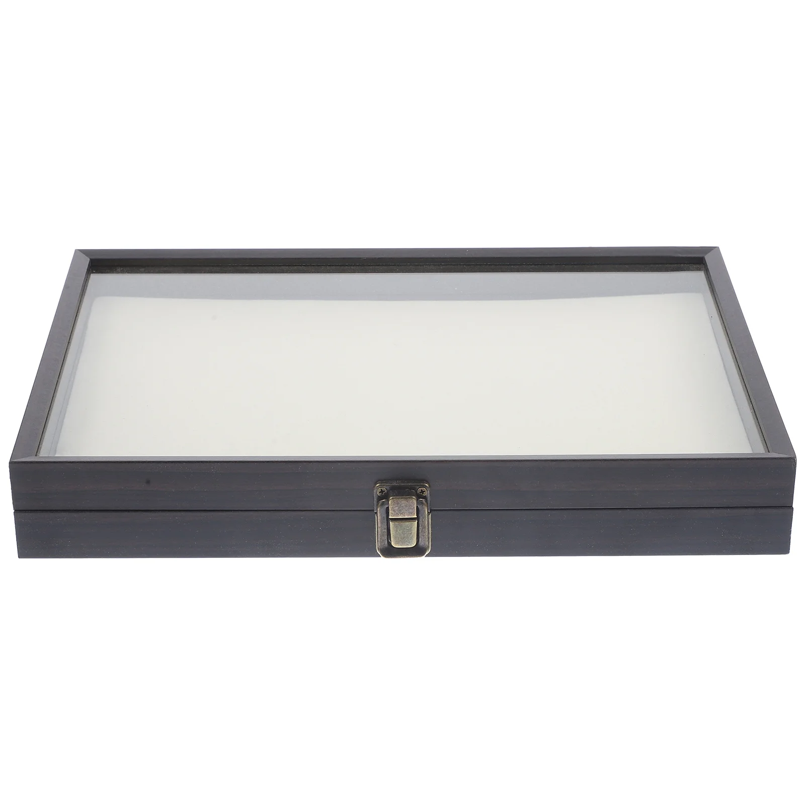 

Stylish Brooch Pin Display Case Desktop Jewelry Box Organizer Safe Material for Pins Medals Bracelets Home Office Use