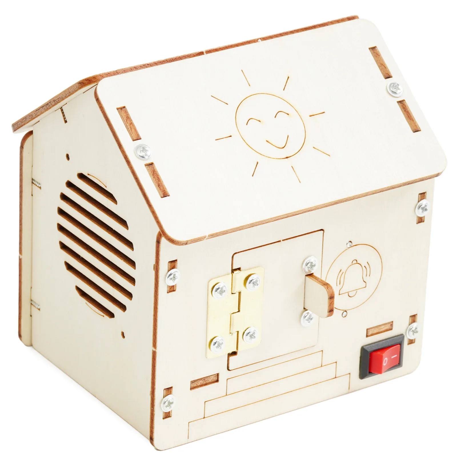 الأطفال تجربة أداة لعبة العلوم DIY بها بنفسك الموسيقى جرس الباب نموذج الجذعية عدة المدرسة التعليمية متعة الفيزياء مشروع المدرسة التموين