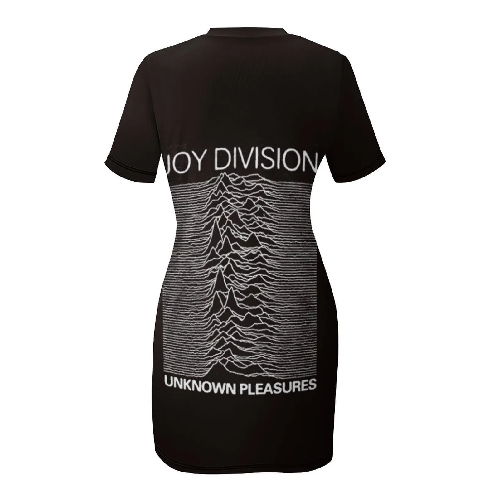 JOY DIVISON UNKNOWN PLEAS SHIRT Vestido de manga curta para mulher Vestido de baile Vestido mulher