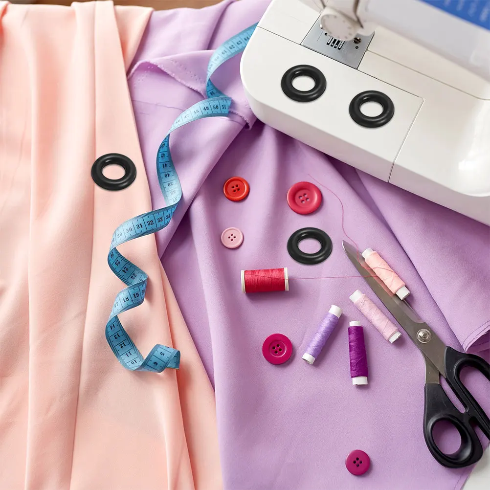 

20Pcs Sewing Machine Bobbin Winder Rubber Tire Replacement Ring for Vintage Treadle Sewing Machine Accessories