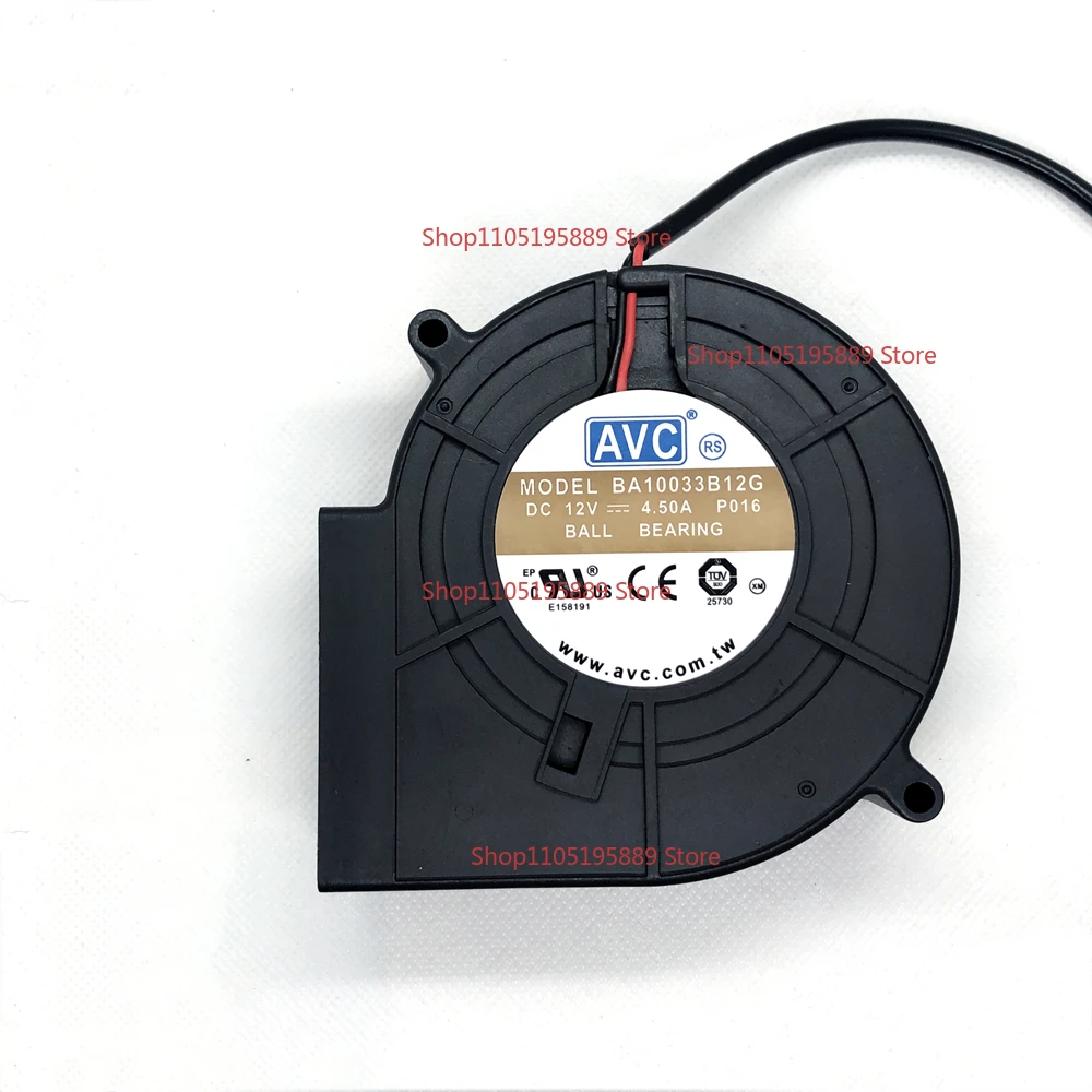 Original 9733 Super Violent Fan Air Dryer Exhaust Fan 12V 4.5A For BA10033B12G 9.7cm Centrifugal Turbo Blower