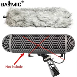 Blimp Outdoor Mic furry Cover Mic Furry Windshield Fur Sleeve Windscreen Wind Muff Soft For Microphones International Recording