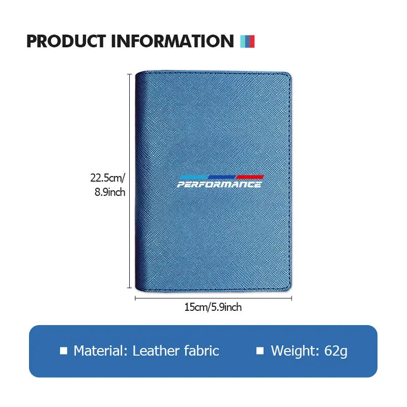 Multifunctional Leather Car Wallet Driver License Bag ID Passport Card Bag For BMW X1 X3 X4 X5 X7 G20 G38 F20 F39 F48 E46 E60 - view 6