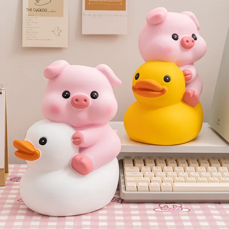 Duck Pig Money Jar. Rubber-coated,shock-resistant, Both For Saving  Withdrawing. Children's Savings Container.teacher's Day Gift
