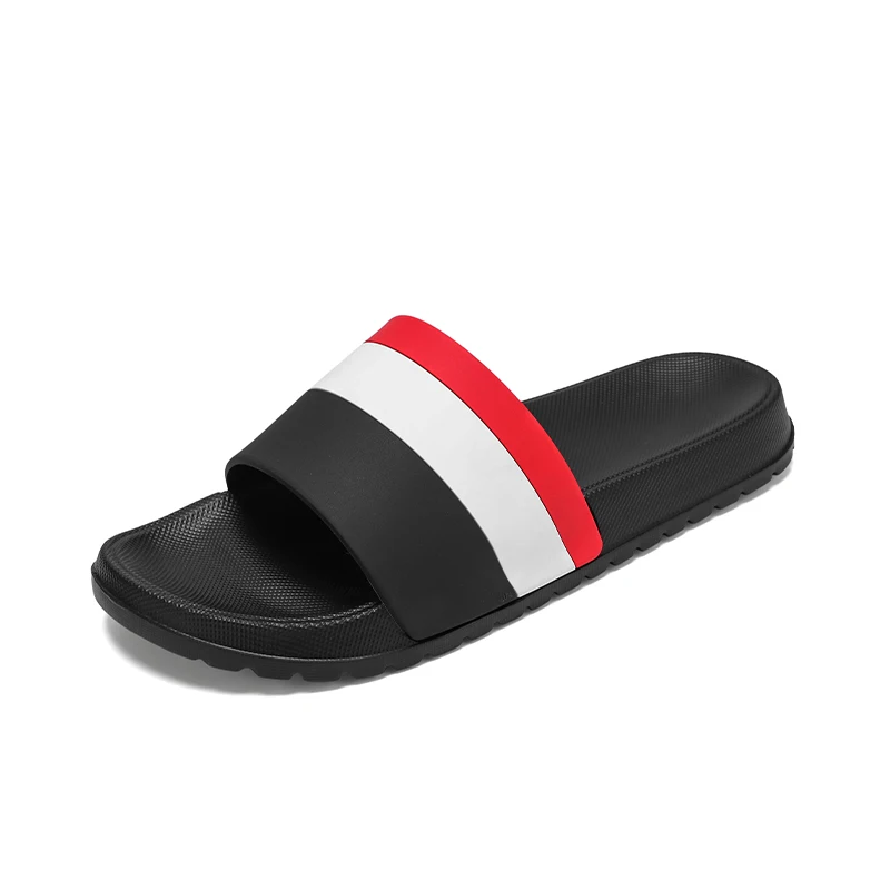 

Мужские тапочки большого размера. Модные повседневные сандалии на толстой подошве. Удобная дышащая уличная пляжная обувь для женских шлепанцев.