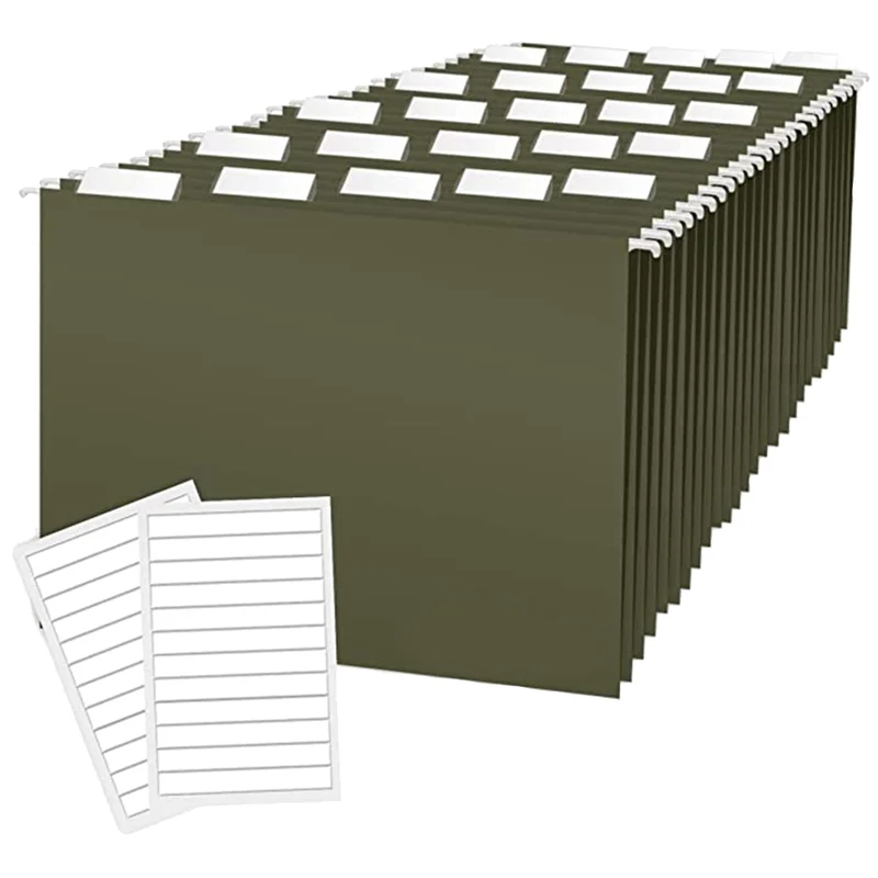 Hanging Folders Pack of 25 Size File Folders Hanging Folders Folders for File Cabinets