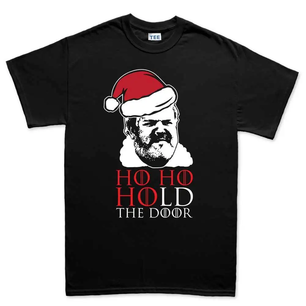 Hodor Hold The Door Xmas Christmas Mens T shirt Tee Top T-shirt