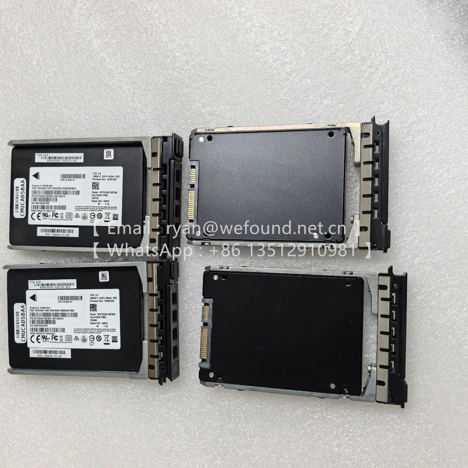 ASA5500X-SSD120 120 GB SATA 6 GB/S ASA 5500 en ASA 5500-X-serie firewalls SSD