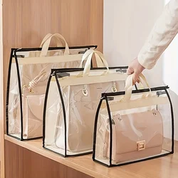 Handbag Dust Bags Clear Purse Storage Organizer For Closet, Zipper Hanging Storage Bag For Handbags