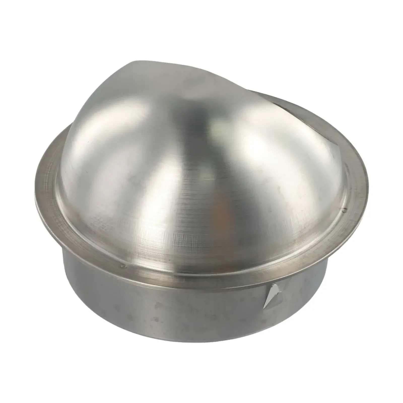 100mm/150mm Air vent grille Accessory Extractor Nosed External Round Bull Silver Stainless Steel Wall Vent Outlet Hot