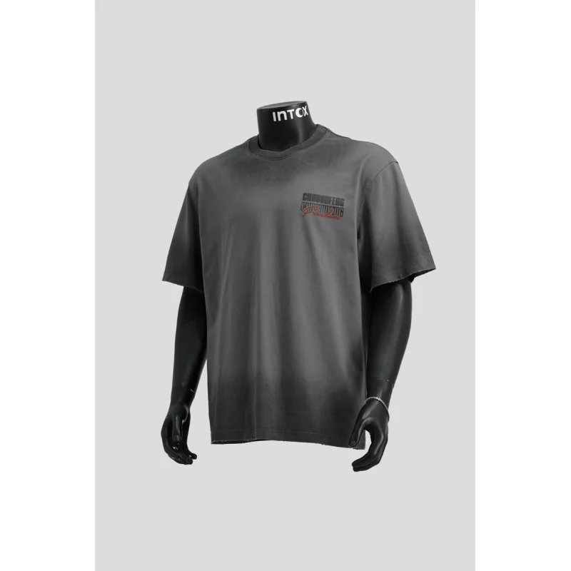 

Винтажная мужская футболка с короткими рукавами в стиле ретро, летняя, свободная и повседневная, универсальный брендовый топ уличной моды