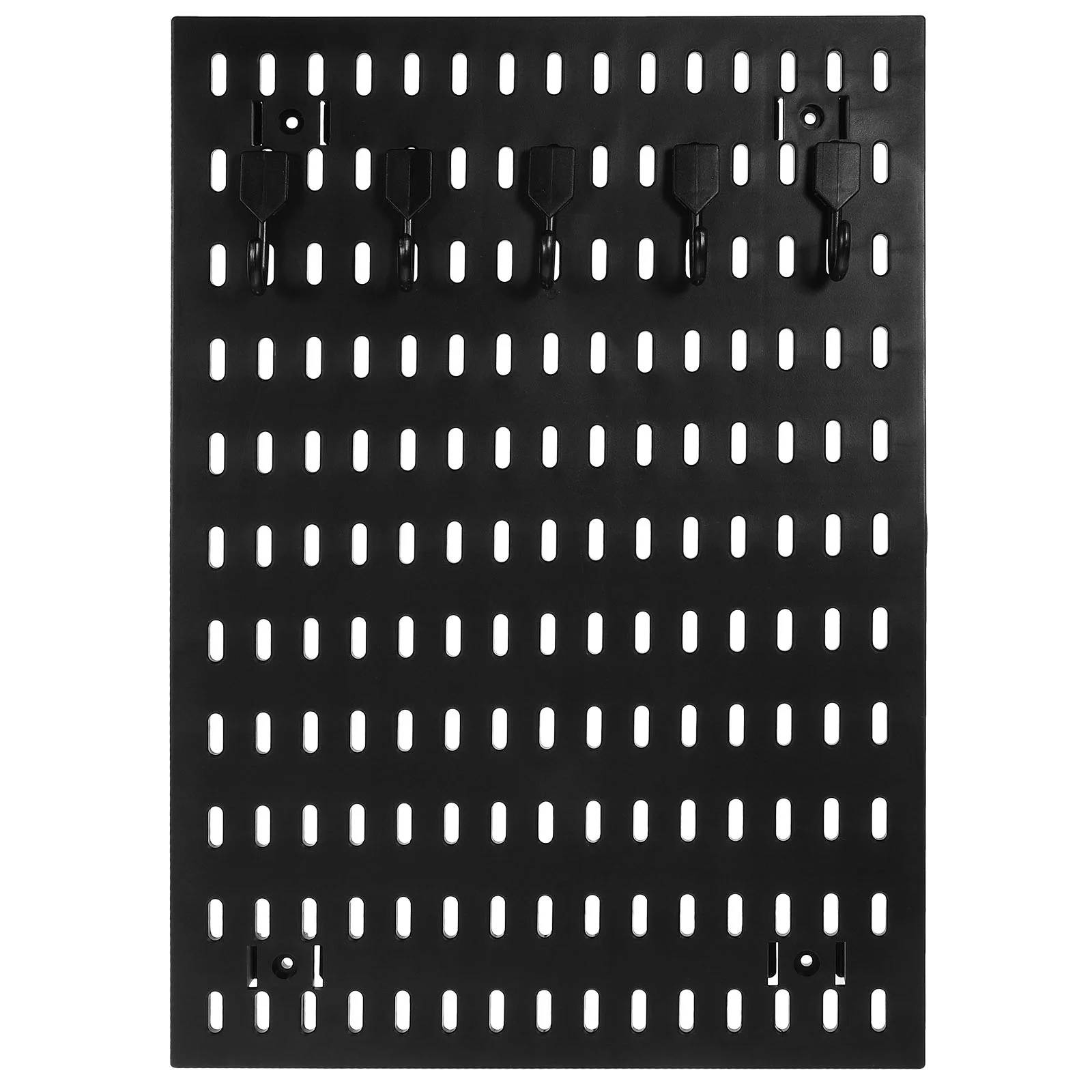 

Peg Board Desktop Rack Pegboards for Walls Hook Garage Organizer Panel 4200X3000X100CM Tool Black Hooks Hanging Office