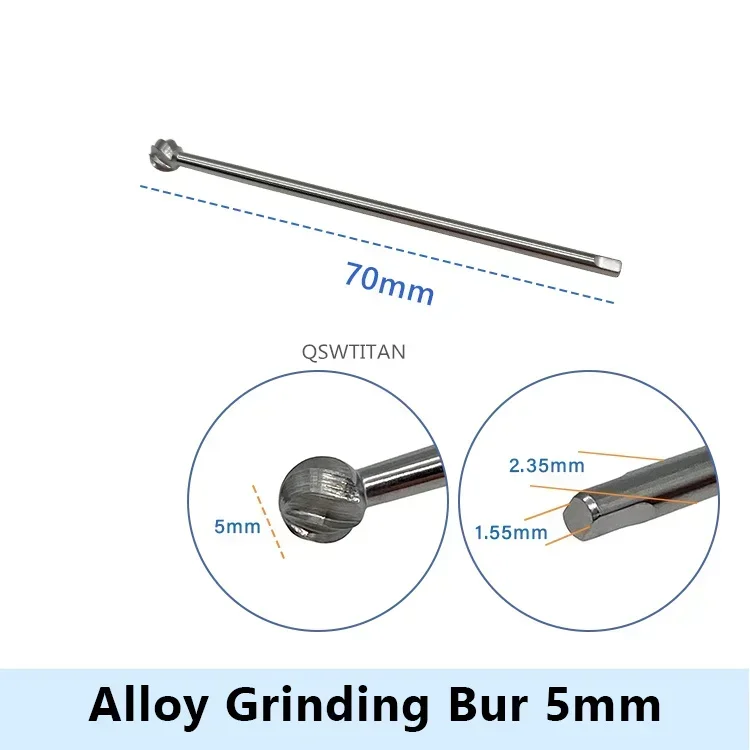 VKTIMALL Spinal Neurosurgery High Speed Burr Drill 6