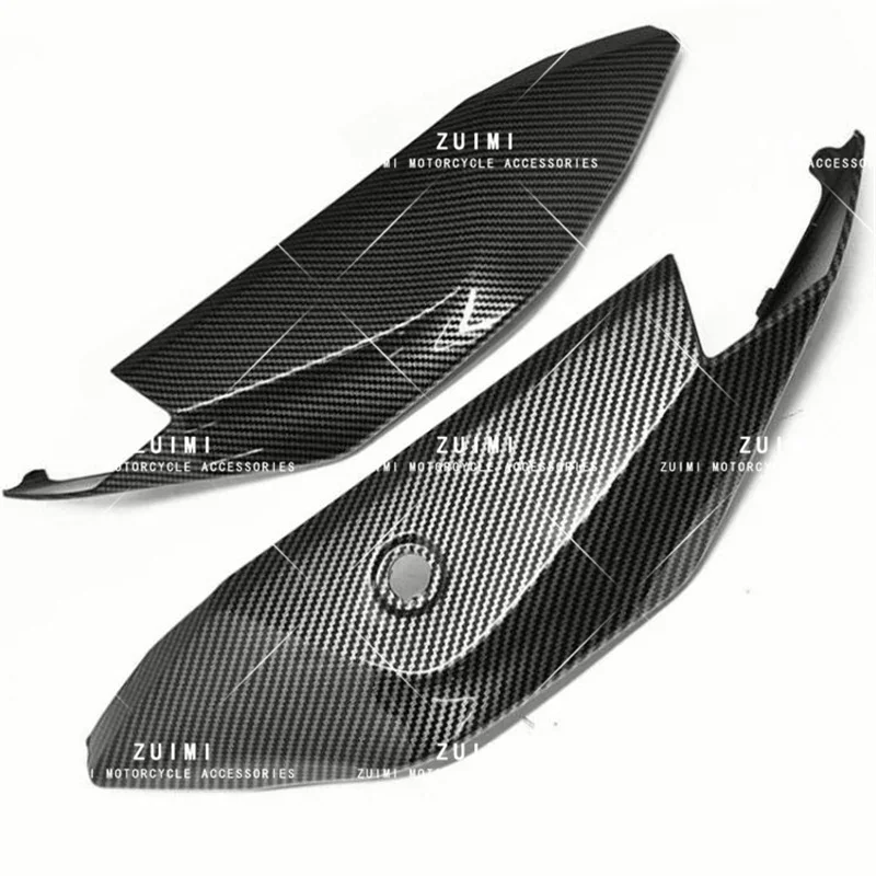 Suitable for Kawasaki ZX10R ZX-10R 2021-2022 Carbon Fiber Rear Tailside Seat Cover Fairing Rear Tailside Panel Edge Plate Shell
