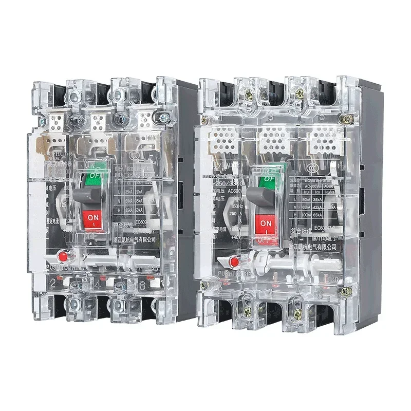 

CM1 Molded Case Circuit Breaker 100a160a250a Three-Phase Four-Wire NM1 Air Switch 380V