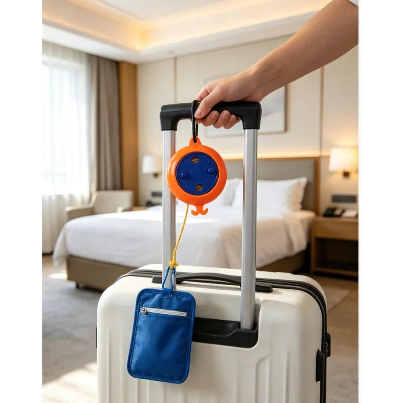 1PC Portable Retractable Clothesline Outdoor Travel Camping Hotel Windproof Anti-slip 10M Laundry Hanger Drying Rope Accessories, image 4
