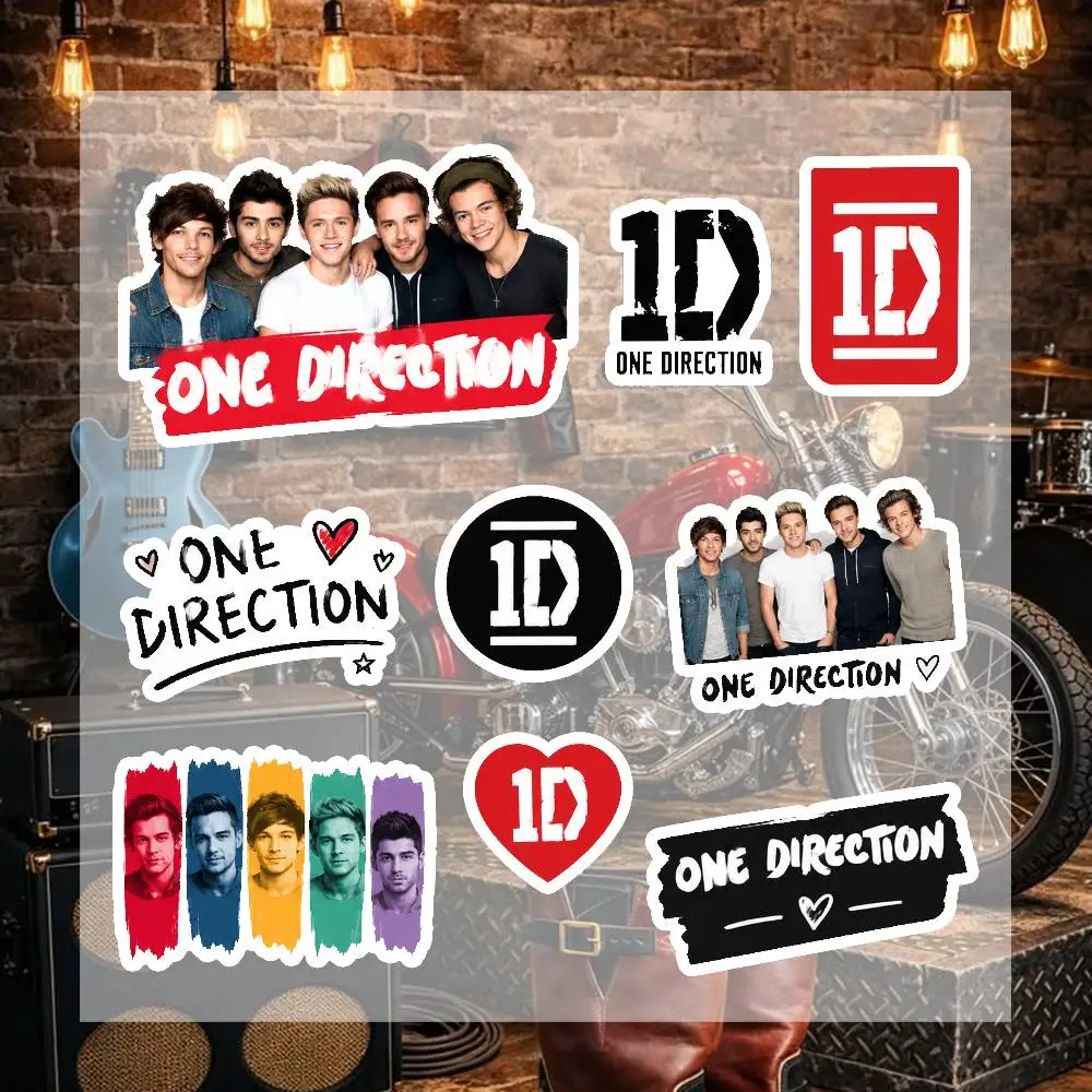 One D-Direction Motorcycle Reflective Sticker 16x16cm Waterproof Self-adhesive Decal For Helmet Bike Body Safety Warning Sticker