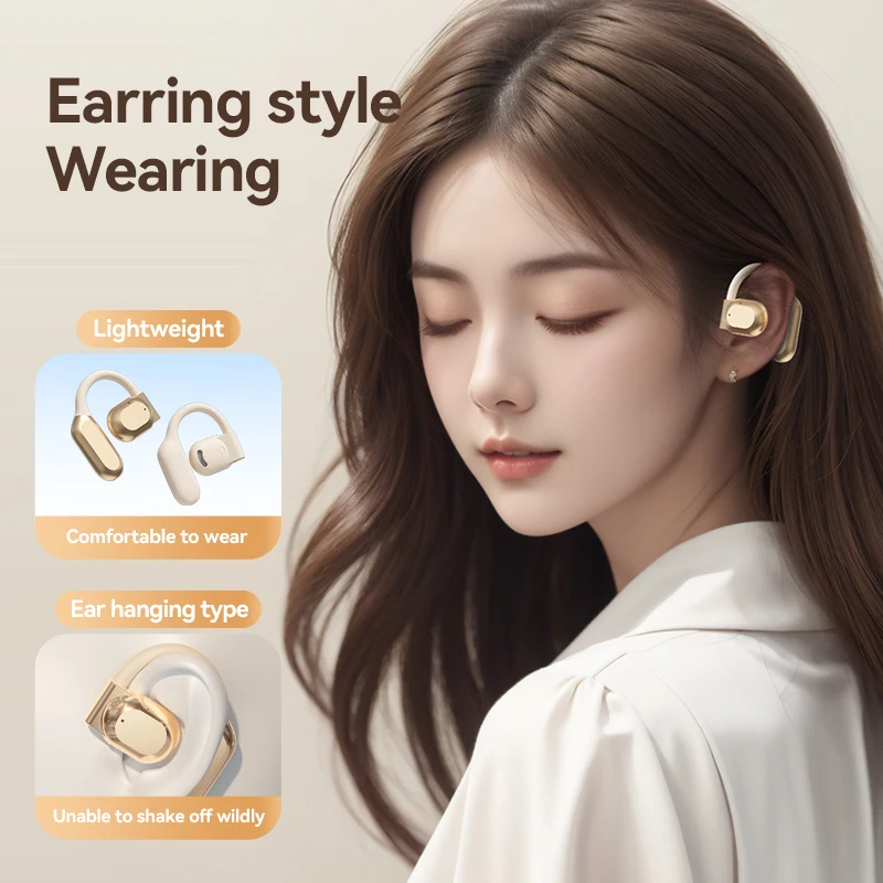 Xiaomi HiFi Earbuds Real Time Translator Earbuds Bluetooth 5.3 HD Smart Voice Translator Ear Hook Sport Earphones for Music Game